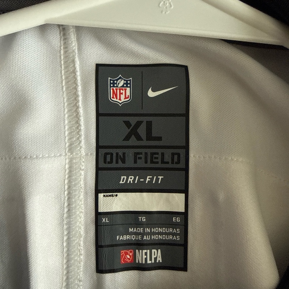 NFL White and Red Men's Jersey - Picture 4 of 7